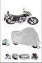 Arora Ar150-Ajaguar Lock Compatible Waterproof Durable Motorcycle Canvas-Gray