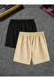 2 Pack Unisex Summer Comfortable Basic Shorts - 2
