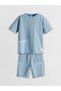 Lcw Baby Crew Neck Printed Boys' T-Shirt and Shorts 2-Pack (S5) - 3