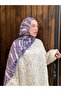 شال من الخيزران بنمط الأضواء الشمالية - 2