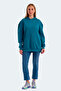Violence Women's Sweatshirt Petrol - 7