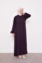 Plum Stone Embroidered Ferace