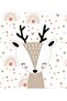 Cute Deer 100*120 cm 3D Digital Printing Fleece Baby Blanket - 2