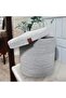 Xxl Gray Large Size Covered Multi-Purpose Cotton Basket Laundry Basket, Toy Basket, Decorative Basket - 3