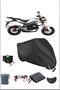قماش مشمع للدراجات النارية مقاوم للماء متوافق مع قفل متين Honda Msx125