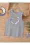 Cartoon Character Printed Sleeveless Children's T-Shirt