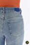 Women Brush Stone Mom Jeans - 8