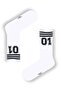 6-Piece Fashion and Style, Written Tennis Unisex Socks Set - 5