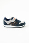 Children's Ice Navy Blue Lace-Up Single Velcro Summer Winter Faux Leather Unisex Sneaker m Written Sports Shoes - 5
