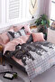 طقم غطاء لحاف مع ملاءة مطاطية مقاس مزدوج Good Night Cats - 4