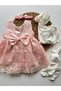 (5 Pieces) Newborn Baby Mawlid Dress Used between 0 and 4 Months Princess Baby Girl Dress