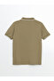 Polo Neck Textured Boy's T-Shirt - 3