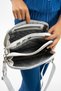 Multi-Compartment Zippered Women's Hand and Shoulder Bag