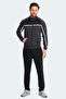Reform Men's Zippered Stand Collar Dark Gray Tracksuit Set with Pockets - 7