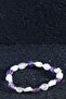 Love and Calm - Pink Quartz, Amethyst, Moonstone, Hematite Bracelet - 2