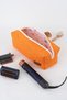 Heart Orange XL Size Travel, Makeup Case for Your Dy-Son Airwrap and All Your Hair Styling Tools