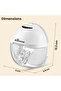 Smart Wearable Automatic Breast Pump - White - 8