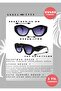 Rectangular Black Framed Unisex Sunglasses