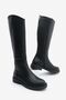 Women's Side Zipper Casual Boots Sirante Black
