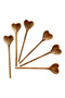 Helene Heart Shaped Spoon - Olive Wood - with Gift Package Option - 6
