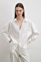 Robalı Pocketed Linen Shirt Ecru - 3