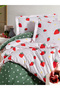 Fitted Ranforce Duvet Cover Set Double Size Fragola - 2