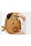 Cross-Woven Arm Bag with an Inspirational Woman Design, Mustard Color, and Matching Wallet, Mustard Color. - 4