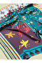 Scarf Ciyt Brown/Green Scarf 100*100 - 3