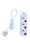 3-Way Extension Socket 13A - Extension Lead Strip