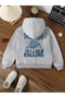 Turtle Patterned Hooded Sweatshirt - 4