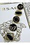 Luxury Combination Black Mined Metal Button Set