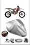 Ktm 250Excsixdays Rear Bag Compatible Gray Waterproof Canvas (Motorcycle)