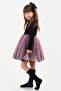 Leopard Pattern Printed Tulle Tutu Skirt Girl's Dress - 6