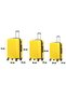 Cats Hardshell Spinner Luggage Set, Yellow, 3 Pcs. 44 - 66 - 99 lbs - 4