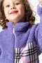 Welsoft Plush Lamb Zippered Winter Unisex Girls Boys Baby Kids Coat Cardigan Jacket - 6