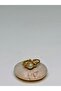 Green Tourmaline Natural Stone Handmade Adjustable Bronze Ring No:1