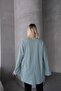 Wide Sleeve Oversize 2-Pack T-Shirt 964 Çağla/Burgundy - 7