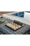 Luxury Chess Set with Mother of Pearl Embroidery - 27.5X27.5 cm - Special Design - 2