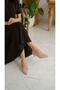 Nell Beige Leather Genuine Leather Women's Stiletto - 2