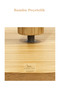 Wooden Paper Towel Holder Roll Towel Holder Napkin Holder Table Top Towel Paper Holder - 5