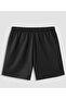 Women's Cute Dinosaur Printed Bermuda with Pockets Cord Comfortable Fit Black Shorts - 2