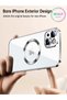 Laser Transparent Silicone Case with Blue Lou Edges for Xiaomi Redmi Note 13 Pro 4g - 5