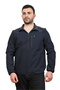 Navy Blue Softshell Dikyaka Coat - 7