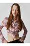 Long Sleeve T-Shirt Shirt Collar Patterned Buttons