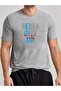 Men's Crew Neck Relaxed Fit Printed T-Shirt