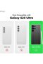 Liquid Silicone for Samsung Galaxy S25 ULTRA case Soft Microfiber Lining - Midnight Green - 2