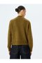 Stand Collar Long Sleeve Basic Knitwear Sweater - 4