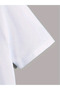 Free Happy Bear Printed White Oversize T-Shirt - 5