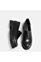 Genuine Leather Black Loafer - Women'S, Large Size 41-44 - 4