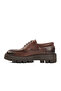 Brown Genuine Leather Men's Classic Shoes - 2